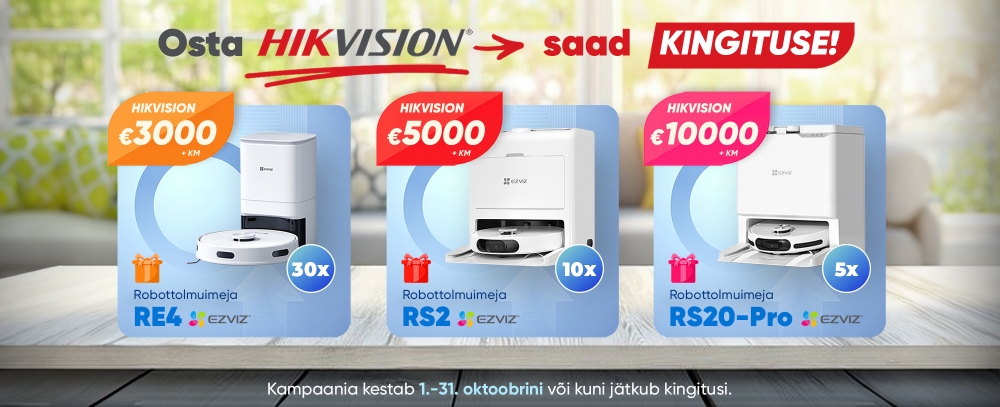 Hikvision oktoober kampaania