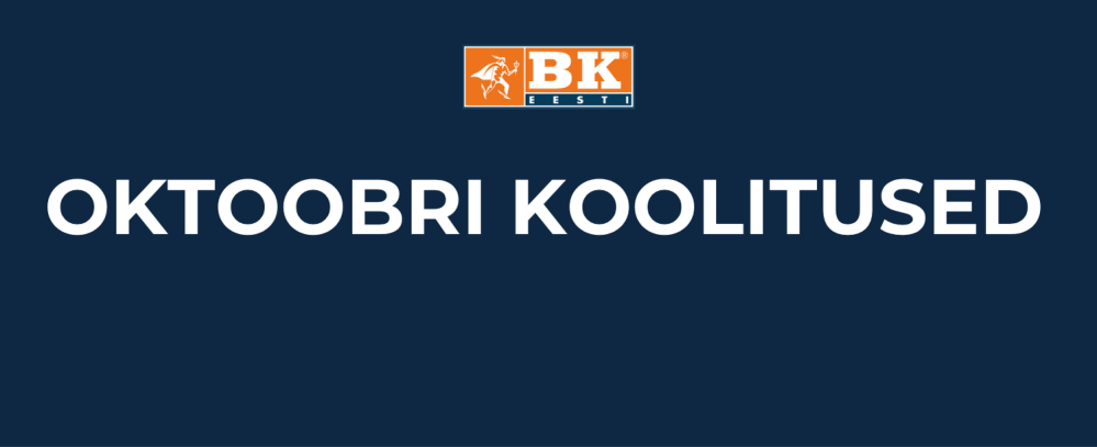 Koolitus oktoobris