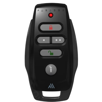Remote Control REM25 2-Way +Backlit Buttons Black