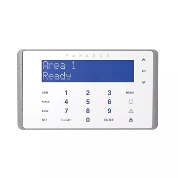 Keypad K656 LCD, sensory, 1 IN, 1PGM, 8 part, EVO