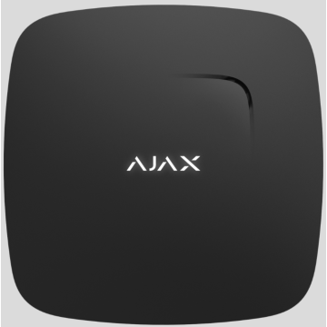 Wireless smoke detector FireProtect black