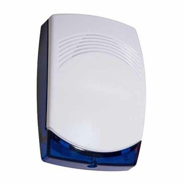 Strobe Sounder SO/PICCOLO/WB/G3 Grade 3 112db White/Blue