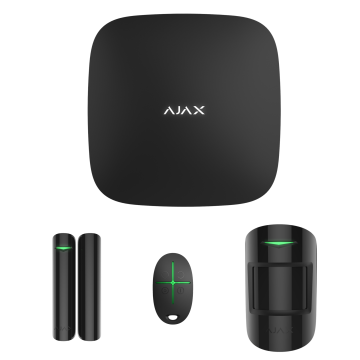 Wireless alarm system kit StarterKit black