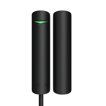 Magnetkontakt DoorProtect Fibra juhtmega must
