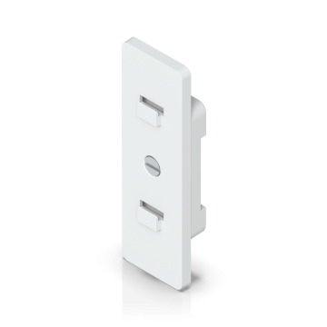 DIN-kinnitus UACC-Switch-DIN 125.7x40.5x20.6mm valge