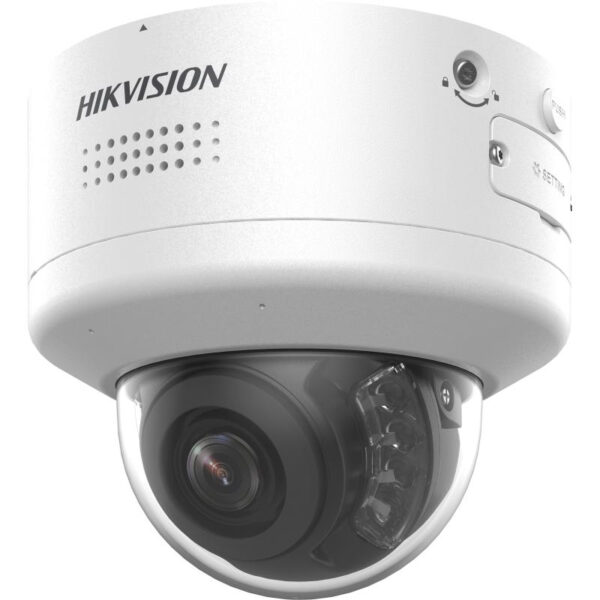 Hikvision IP Kuppelkaamera 8MP, 4K, Colorvu+IR kuni 40m, Audio/Alarm, IP66, IK10